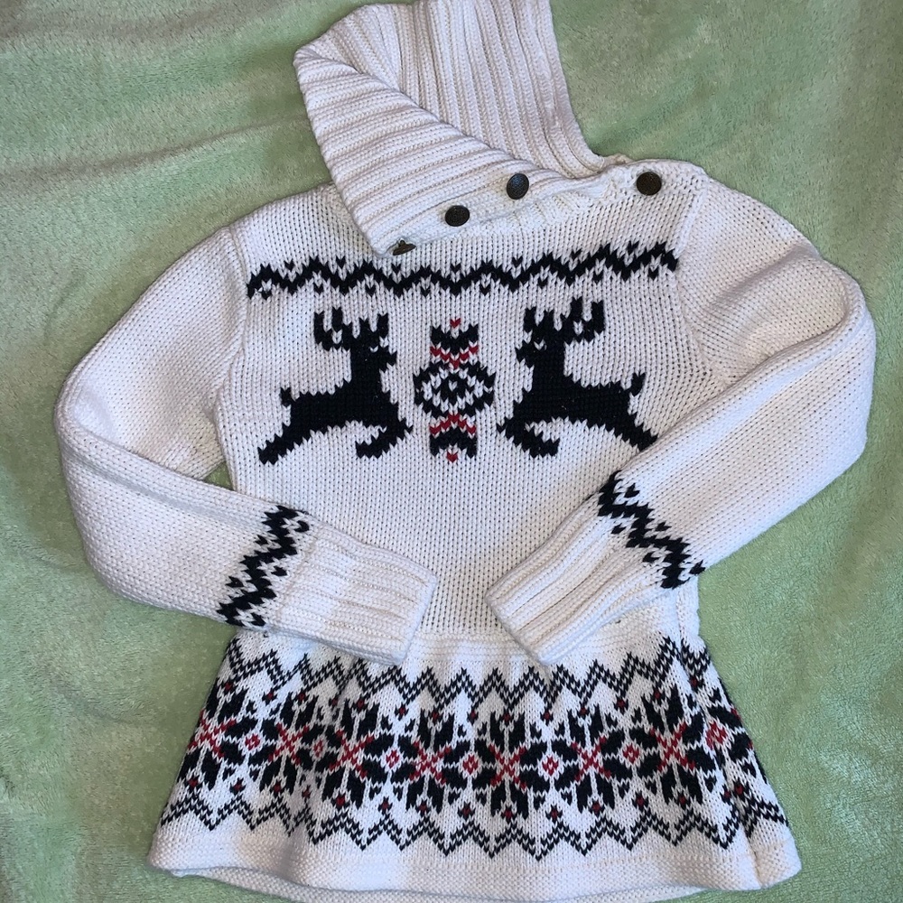 Ralph Lauren Faire Isle reindeer sweater
